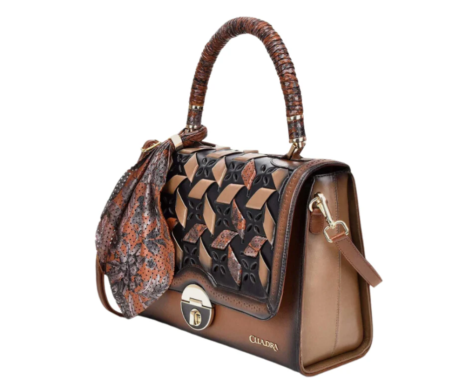 Cuadra DU321 LD Black Woven Bag - Image 4