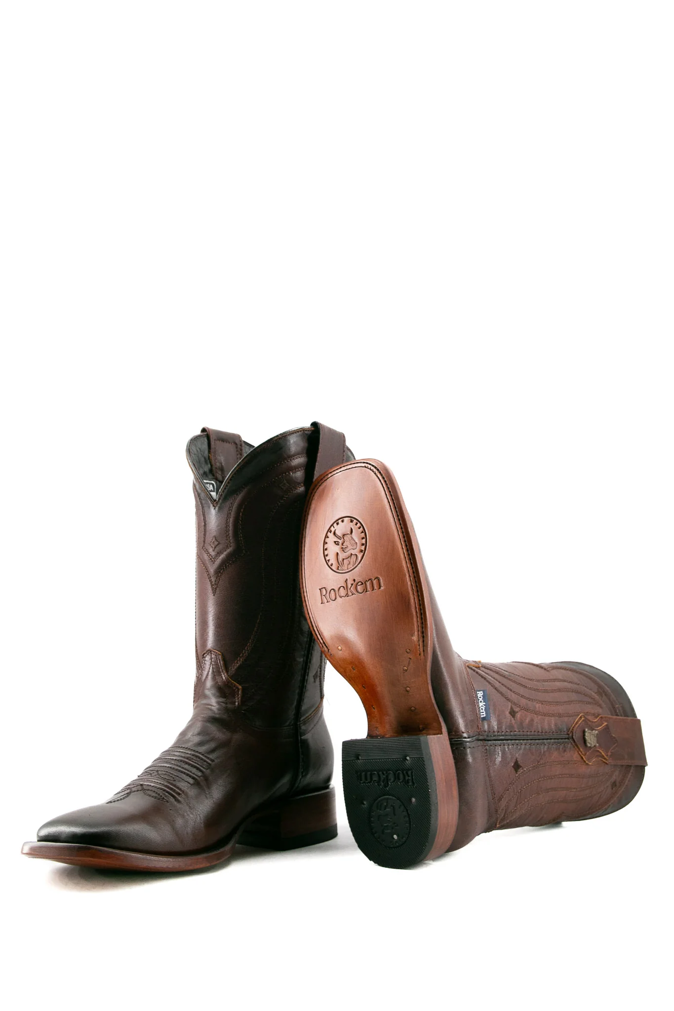 Durango Rebel Square Toe Cowboy Boot - Image 4