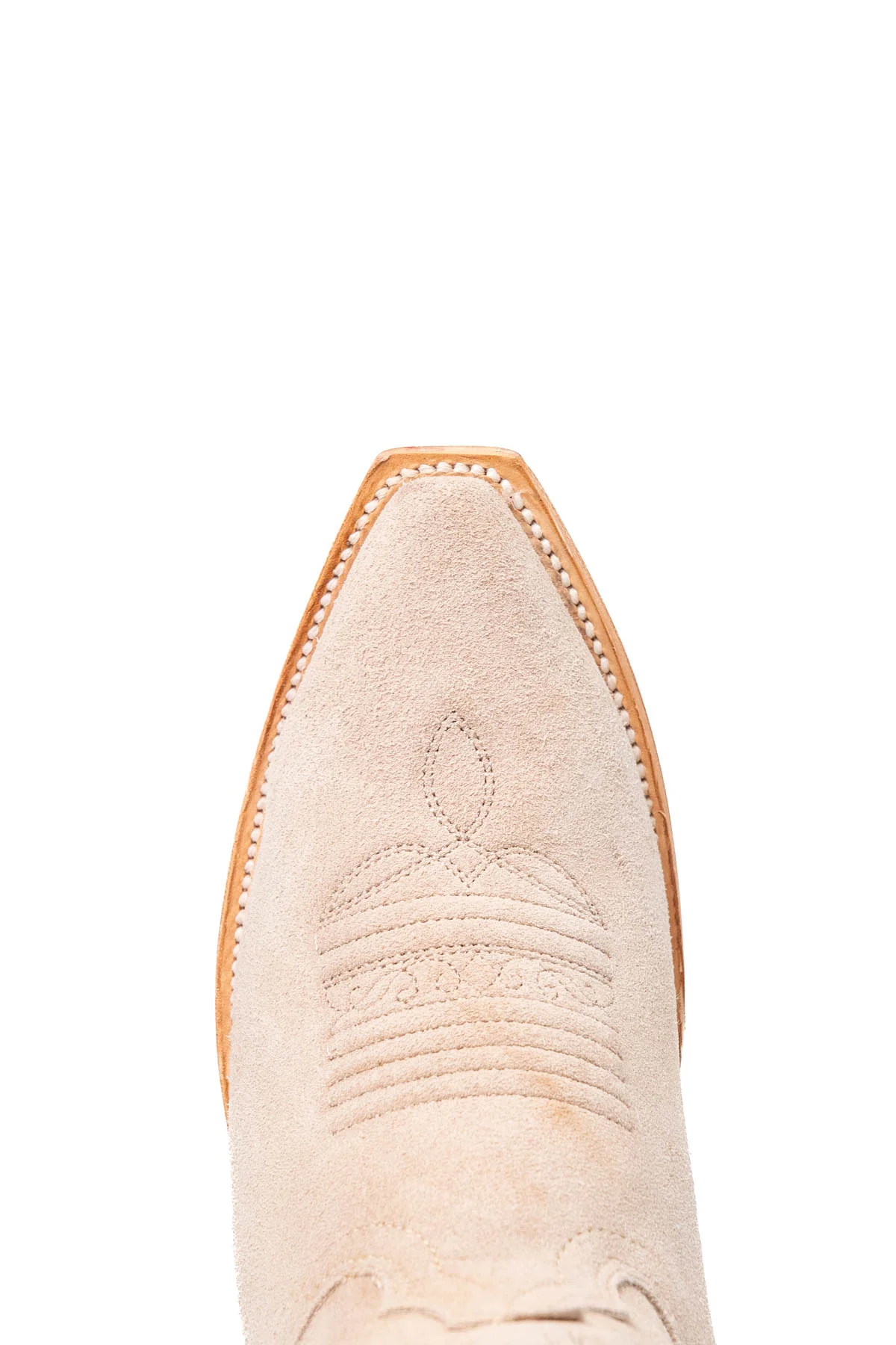 Eleanor Suede Tall Red Bottom Snip Toe Cowgirl Boot - Image 16