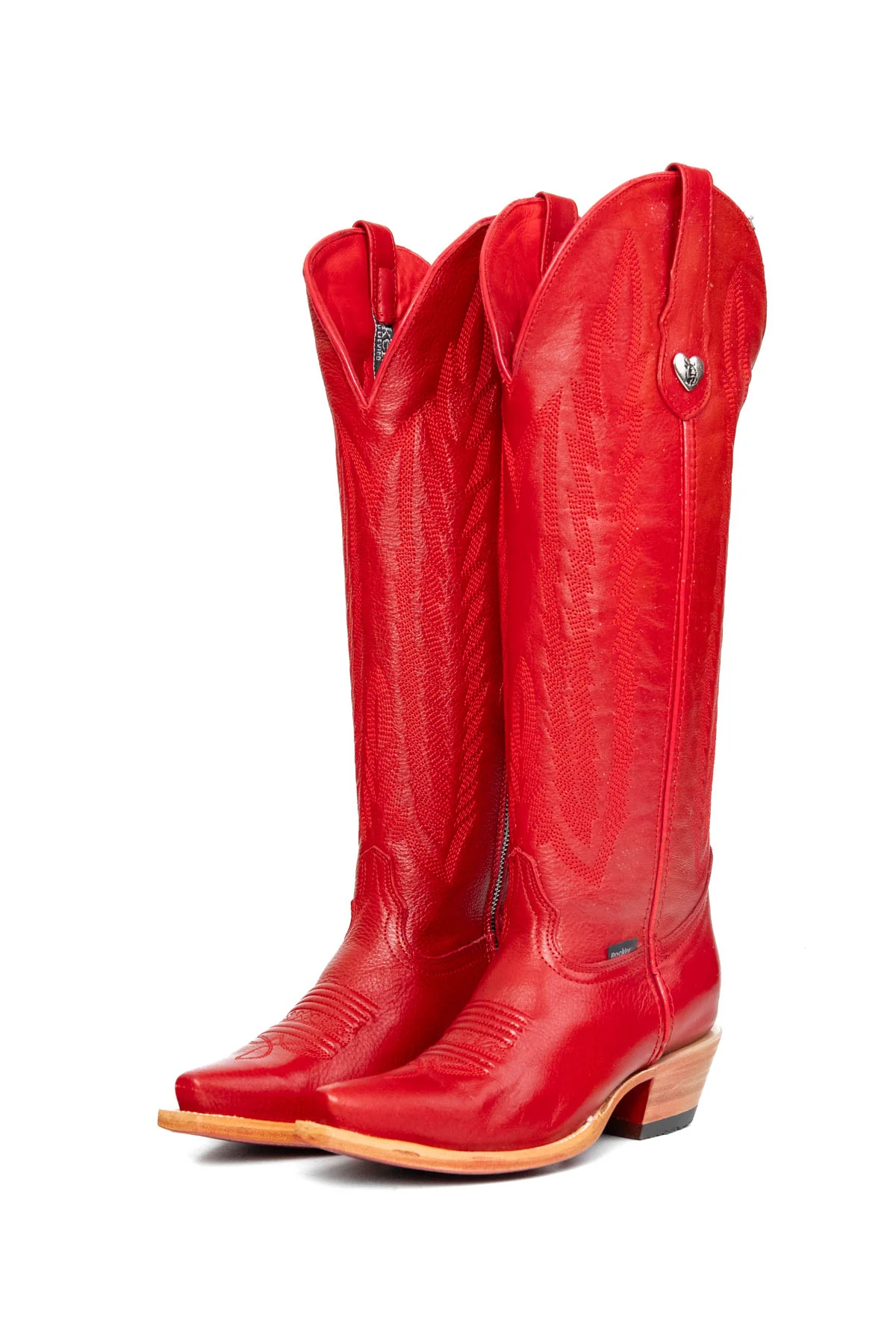 Eleanor Tall Red Bottom Snip Toe Cowgirl Boot - Image 13