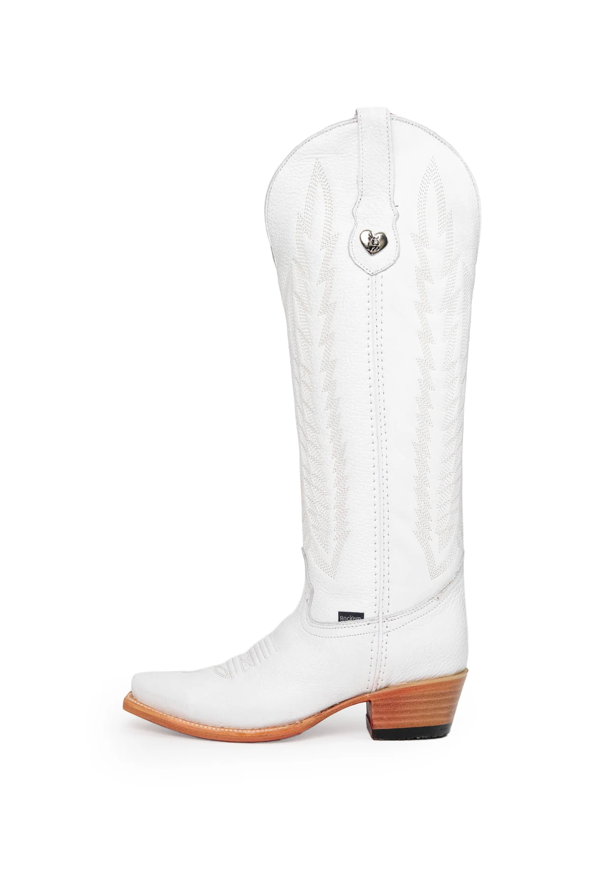 Eleanor Tall Red Bottom Snip Toe Cowgirl Boot - Image 2