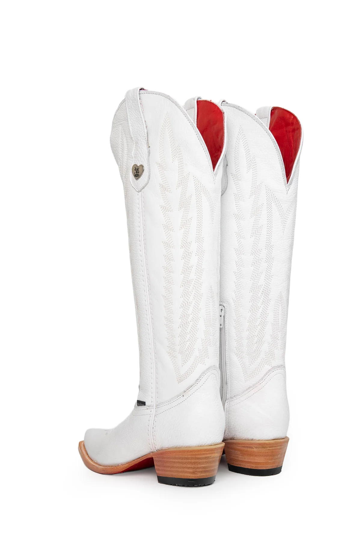 Eleanor Tall Red Bottom Snip Toe Cowgirl Boot - Image 3