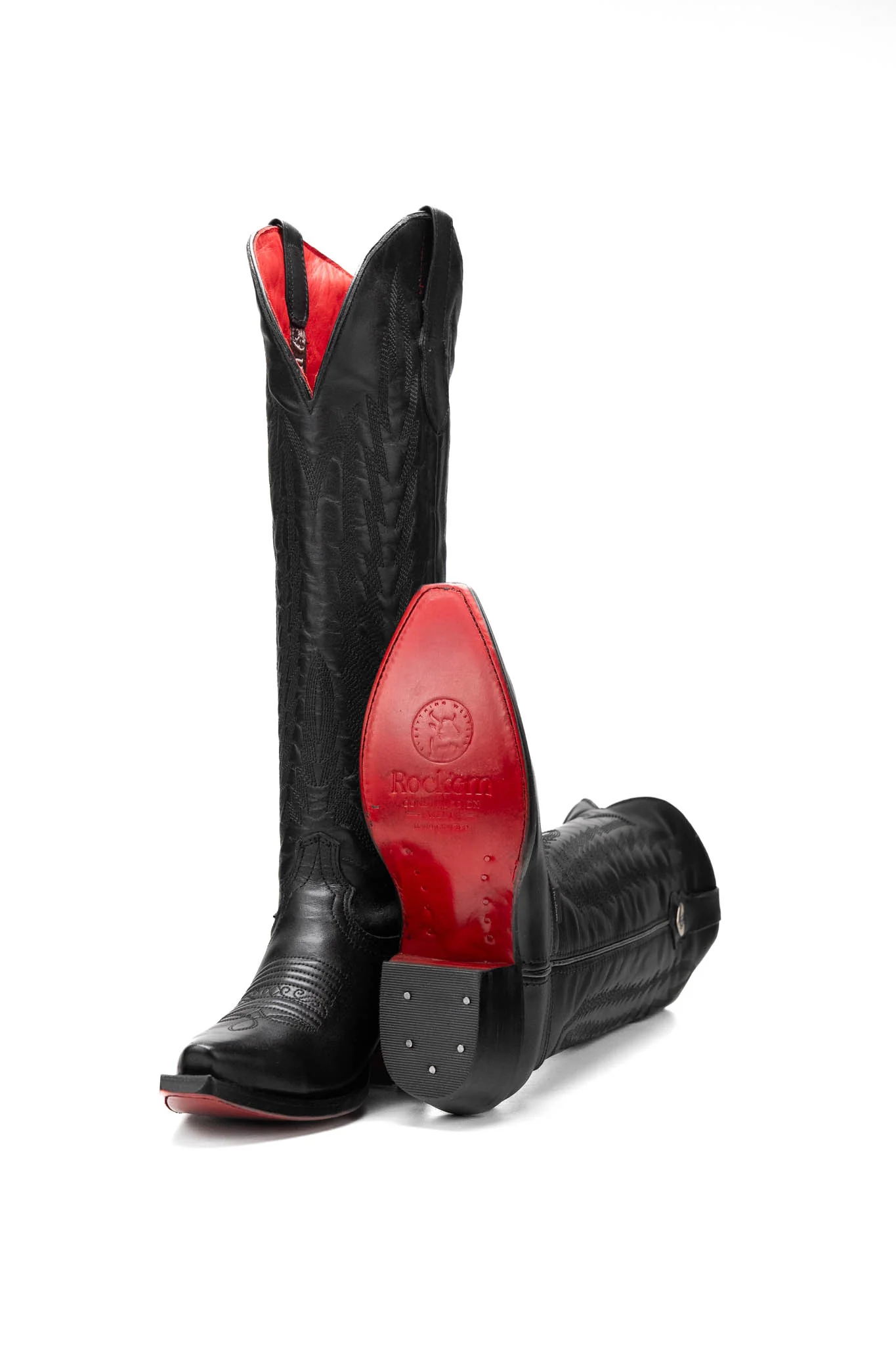 Eleanor Tall Red Bottom Snip Toe Cowgirl Boot - Image 8