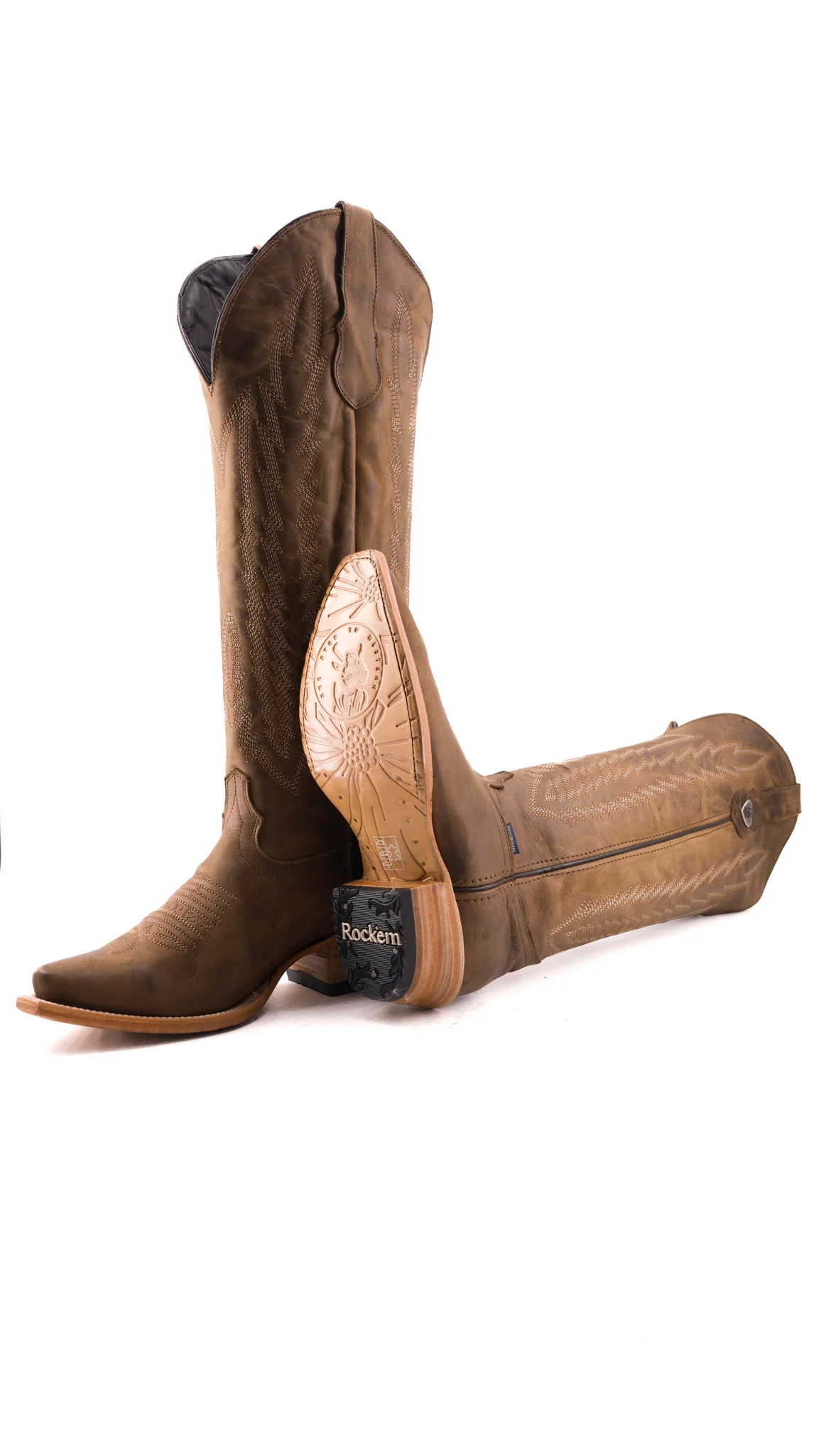 Eleanor Tall Snip Toe Cowgirl Boot - Image 23
