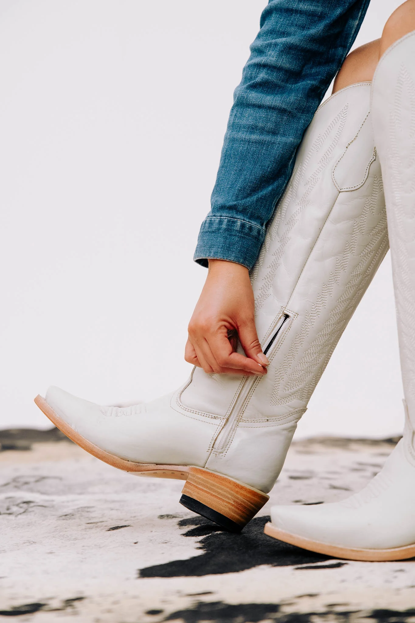 Eleanor Tall Snip Toe Cowgirl Boot - Image 31