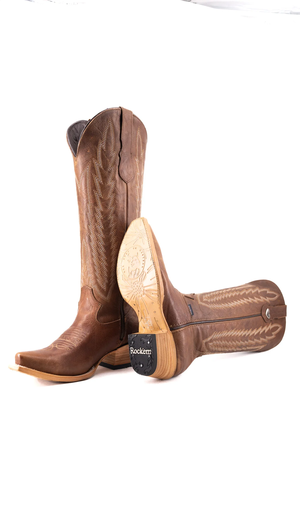 Eleanor Tall Snip Toe Cowgirl Boot - Image 34