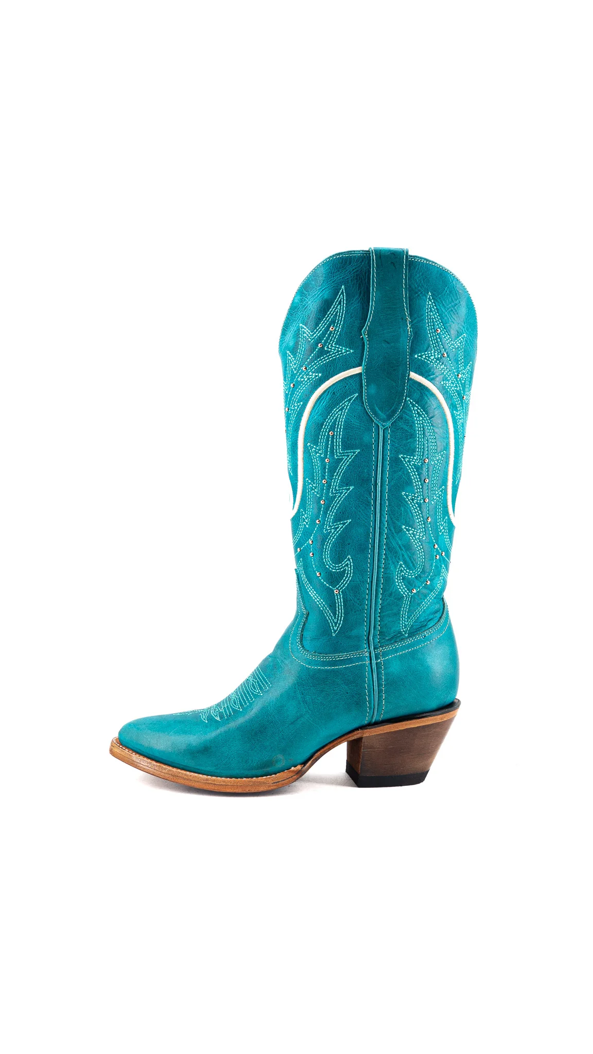 Emily Midi Round Toe Cowgirl Boot - Image 2