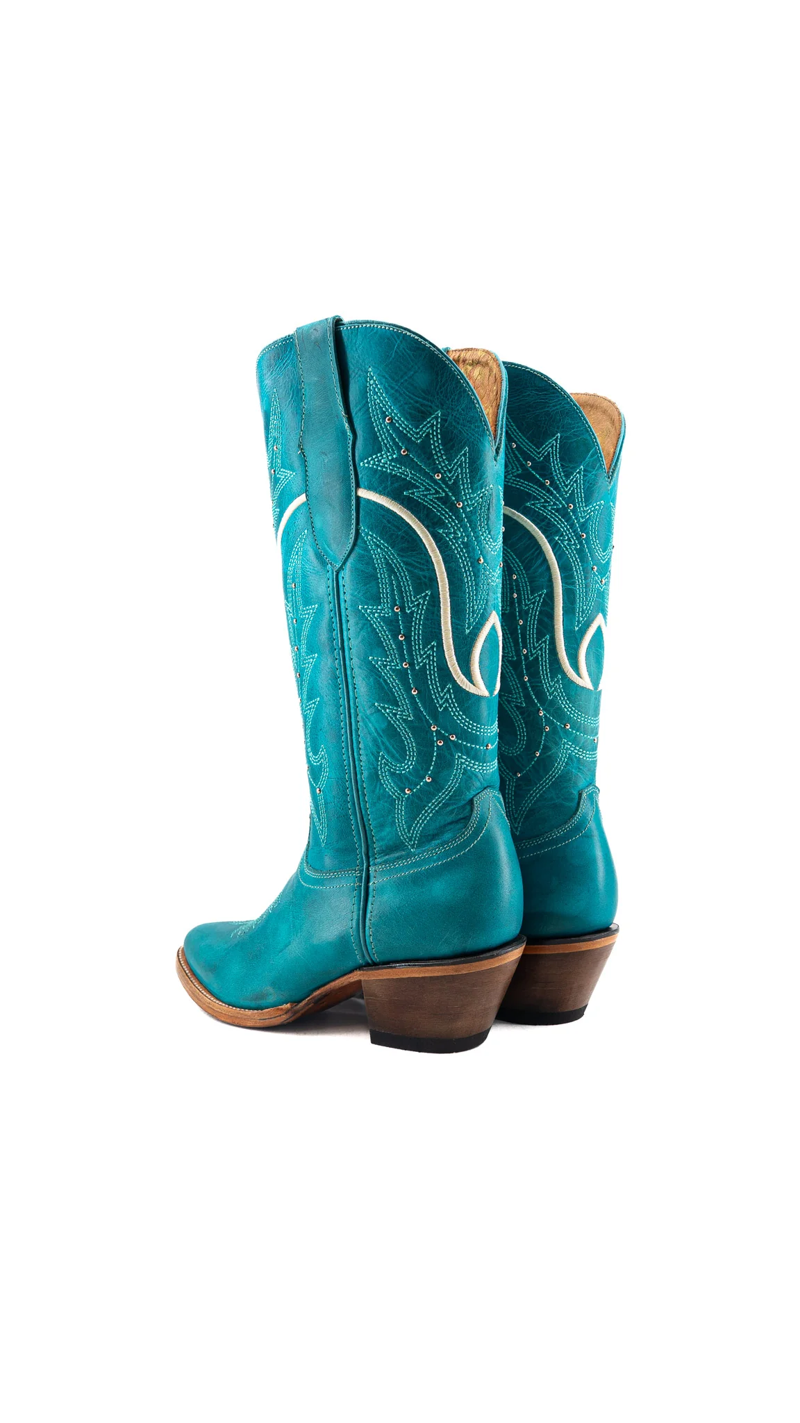 Emily Midi Round Toe Cowgirl Boot - Image 3