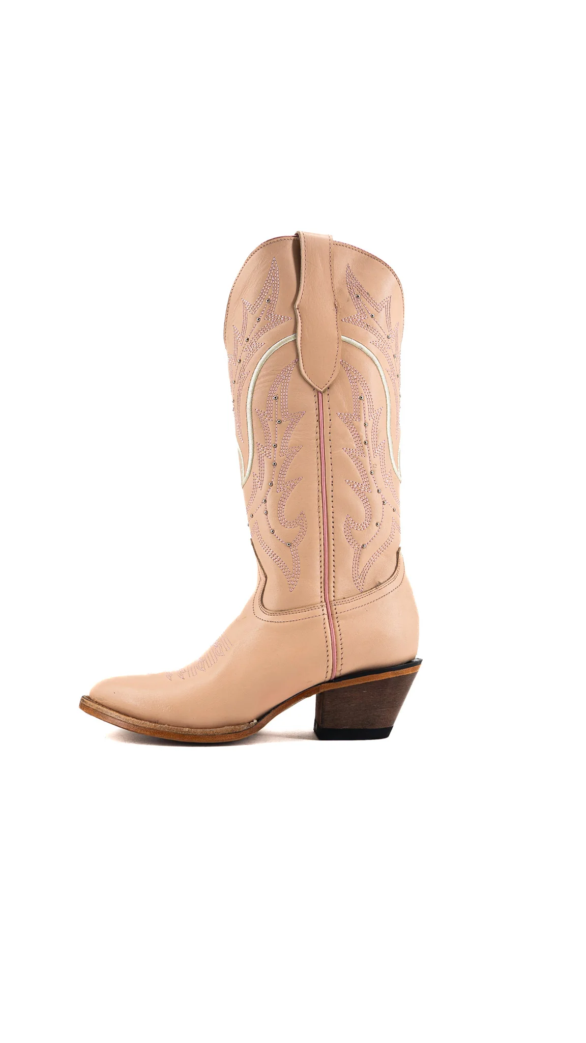 Emily Midi Round Toe Cowgirl Boot - Image 7