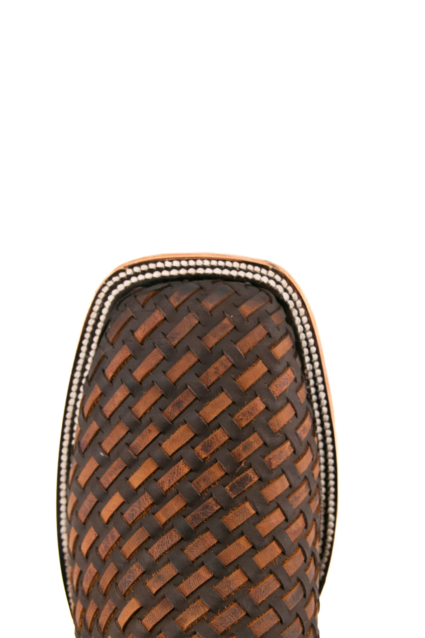 Hungary Woven Men Square Toe Ankle Boot - Image 5