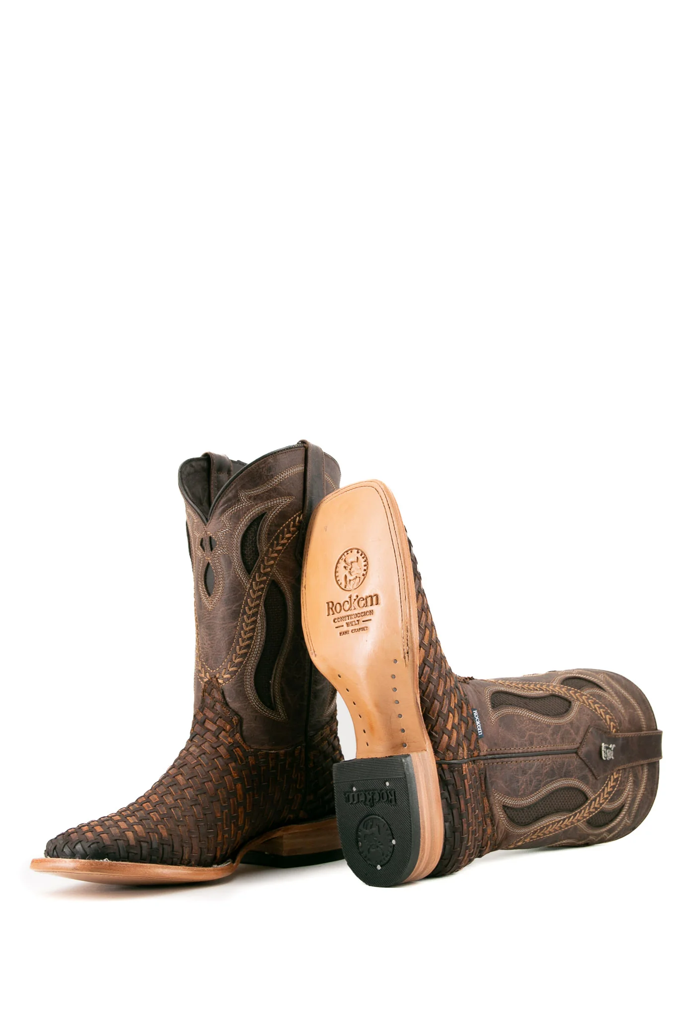 Hungary Woven Cowboy Boot - Image 11