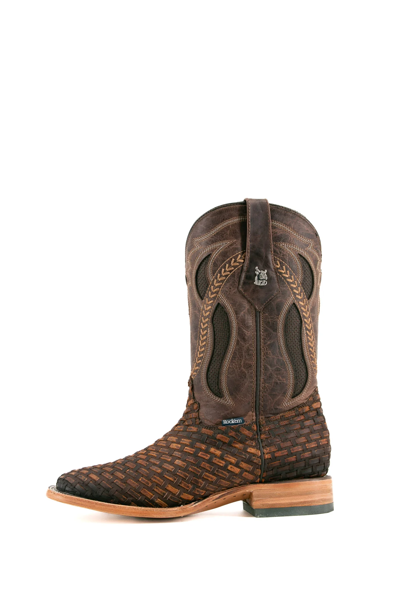 Hungary Woven Cowboy Boot - Image 9