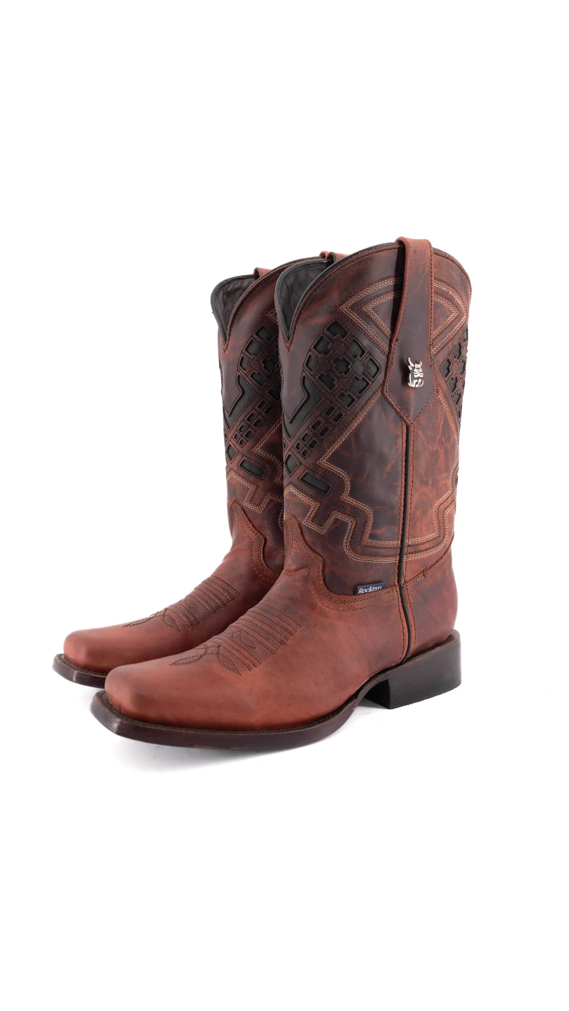 Maya Rodeo Toe Cowboy Boot - Image 6