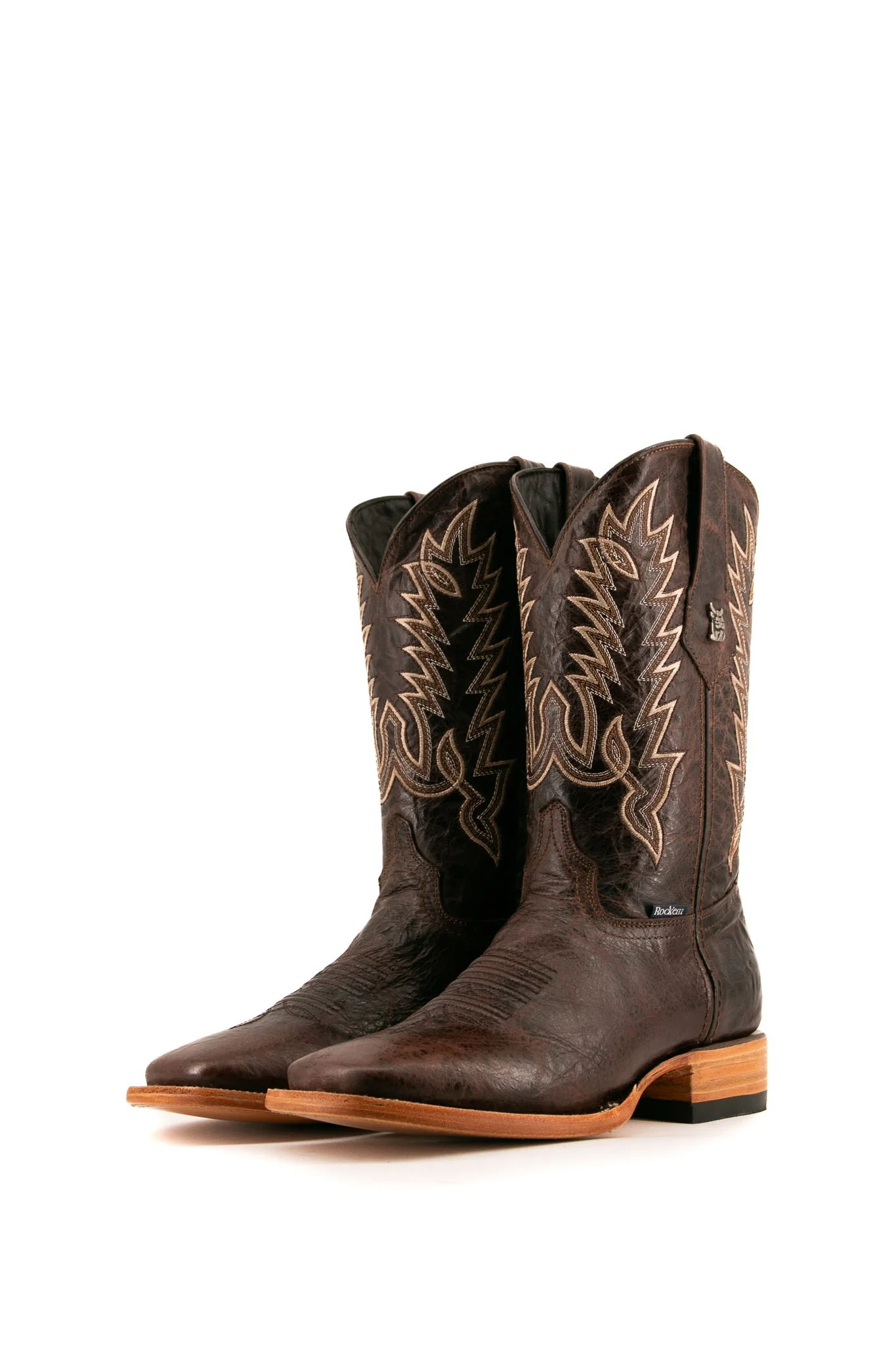 Connery Cedro Square Toe Cowboy Boot - Image 7