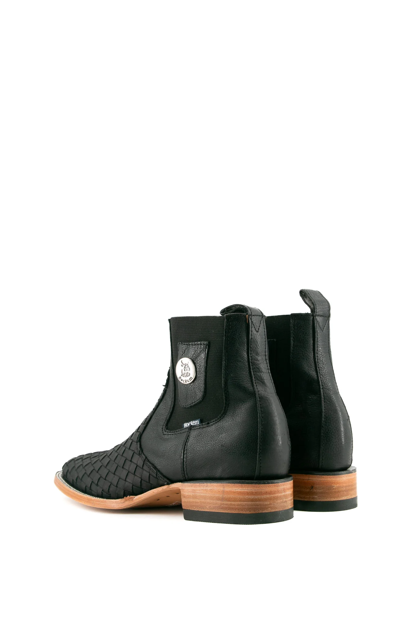 Serbia Woven Men Square Toe Ankle Boot - Image 13