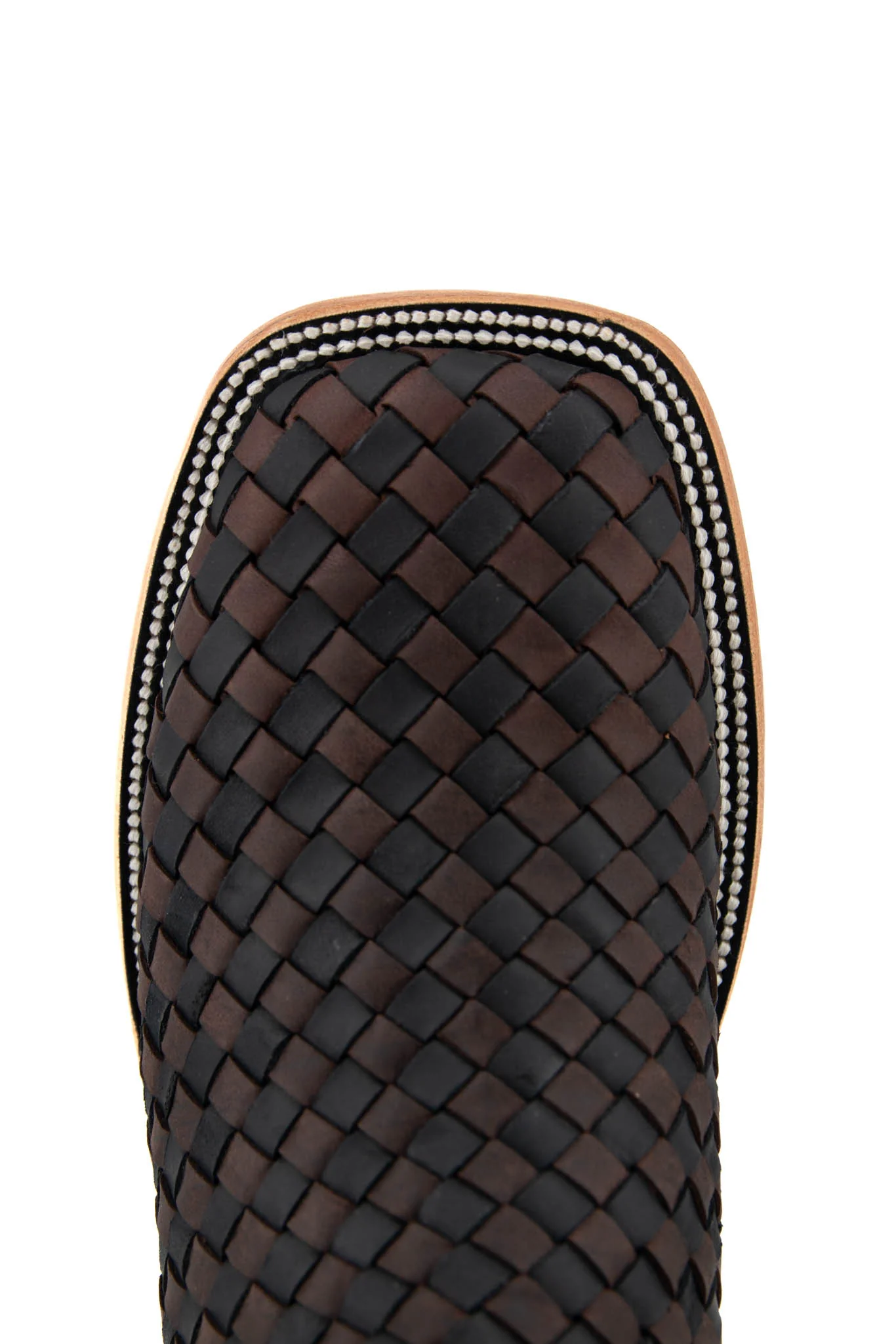Serbia Woven Square Toe Cowboy Boot - Image 21