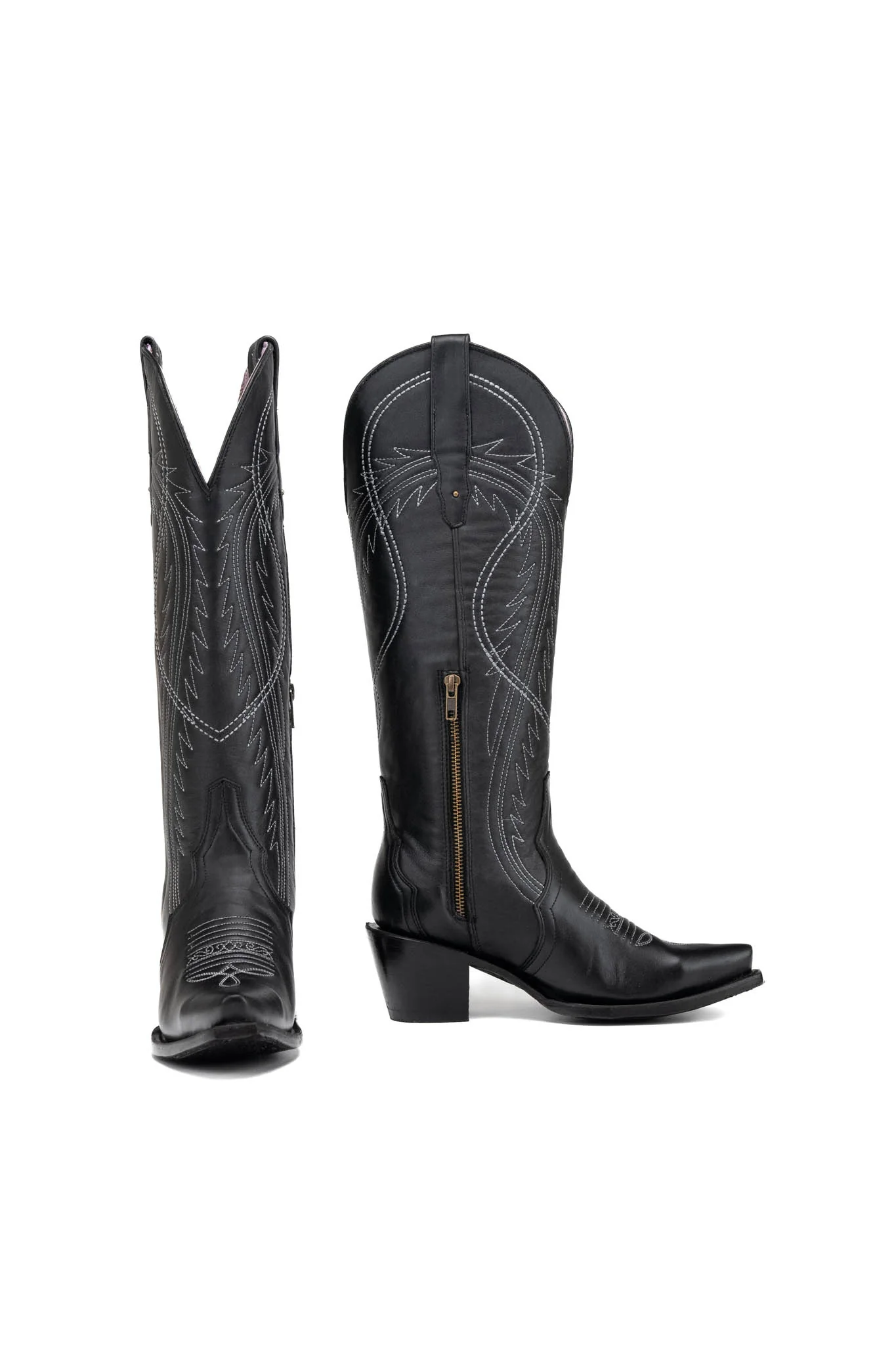 Estella Tall Snip Toe Cowgirl Boot - Image 20