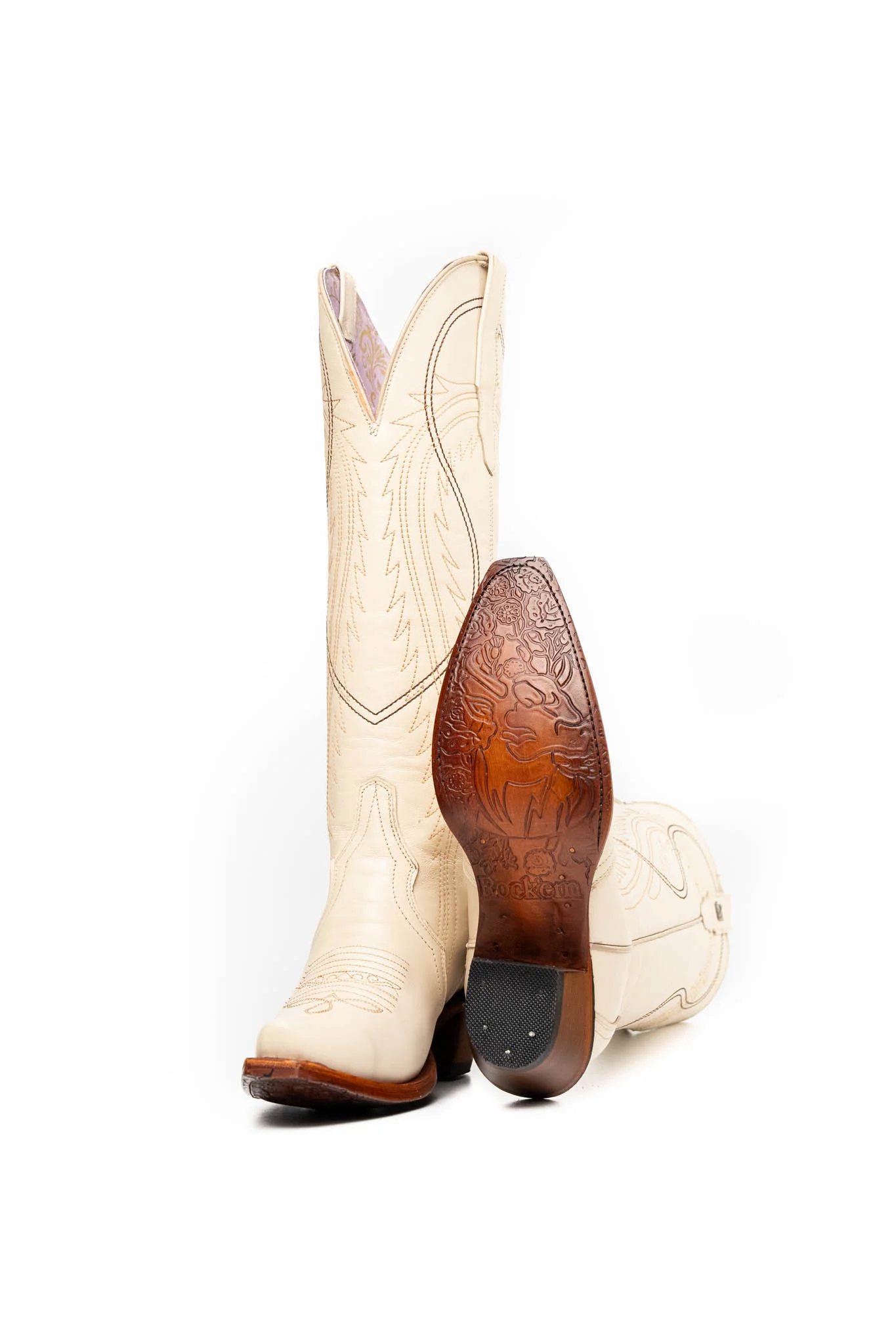 Estella Tall Snip Toe Cowgirl Boot - Image 5