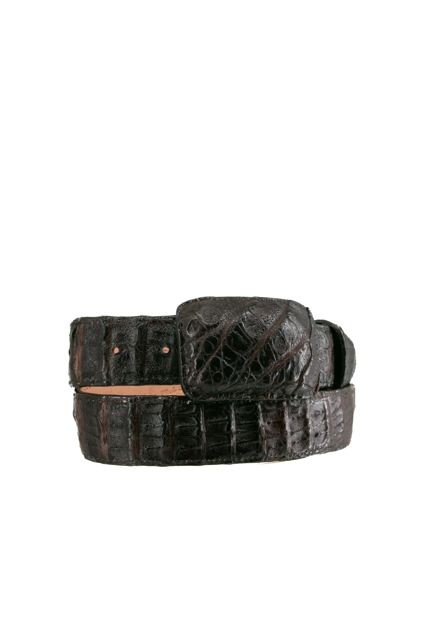 Exotic Caiman Cowboy Belt - Image 2