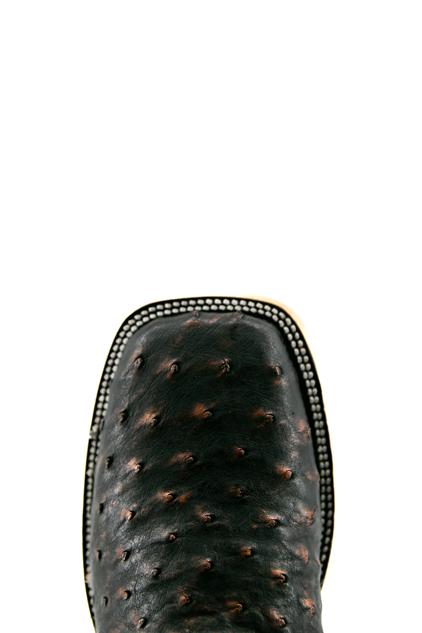 Exotic Ostrich Square Toe Cowboy Boot - Image 20