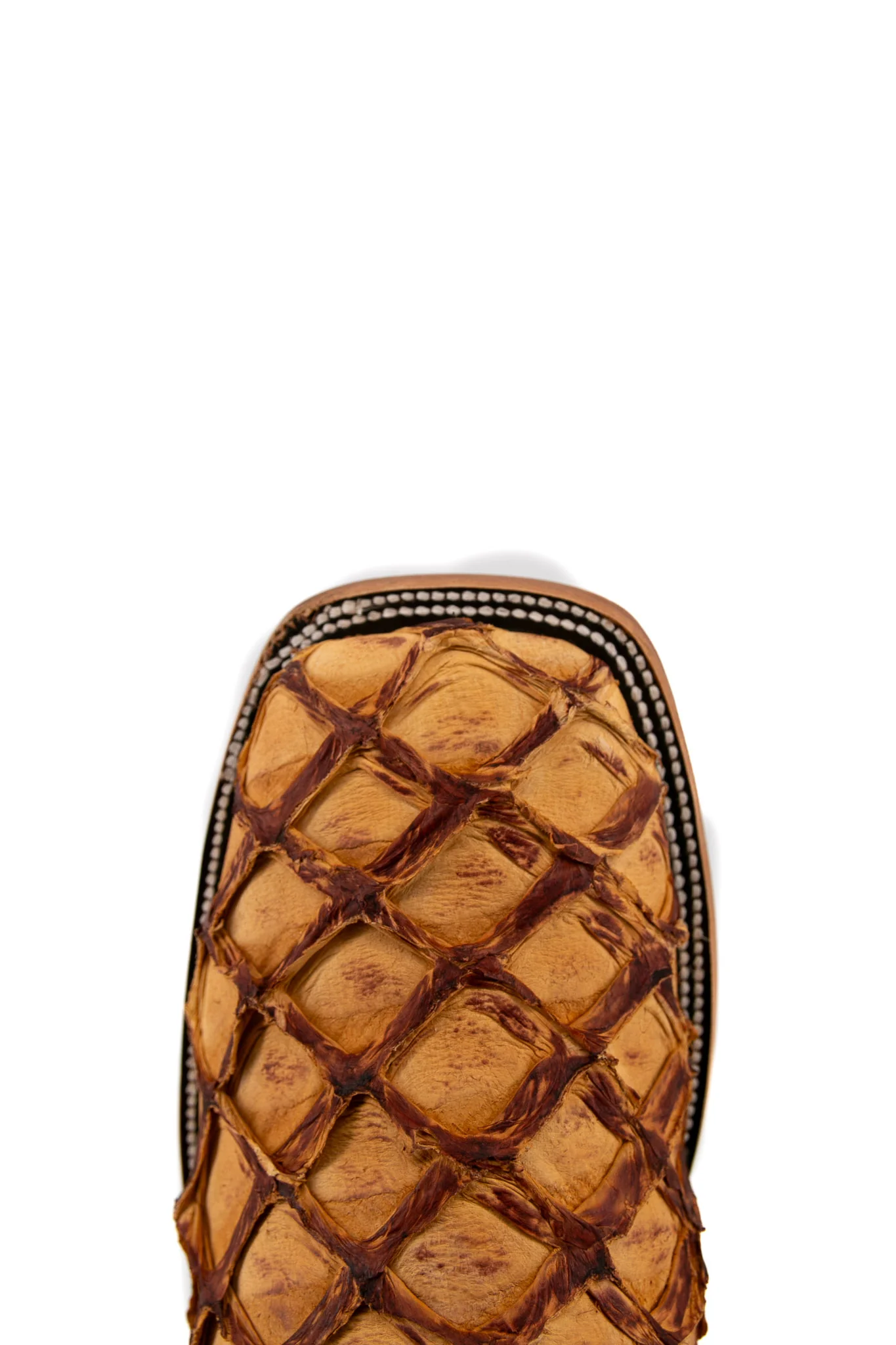 Exotic Fish Square Toe Cowboy Boot - Image 10