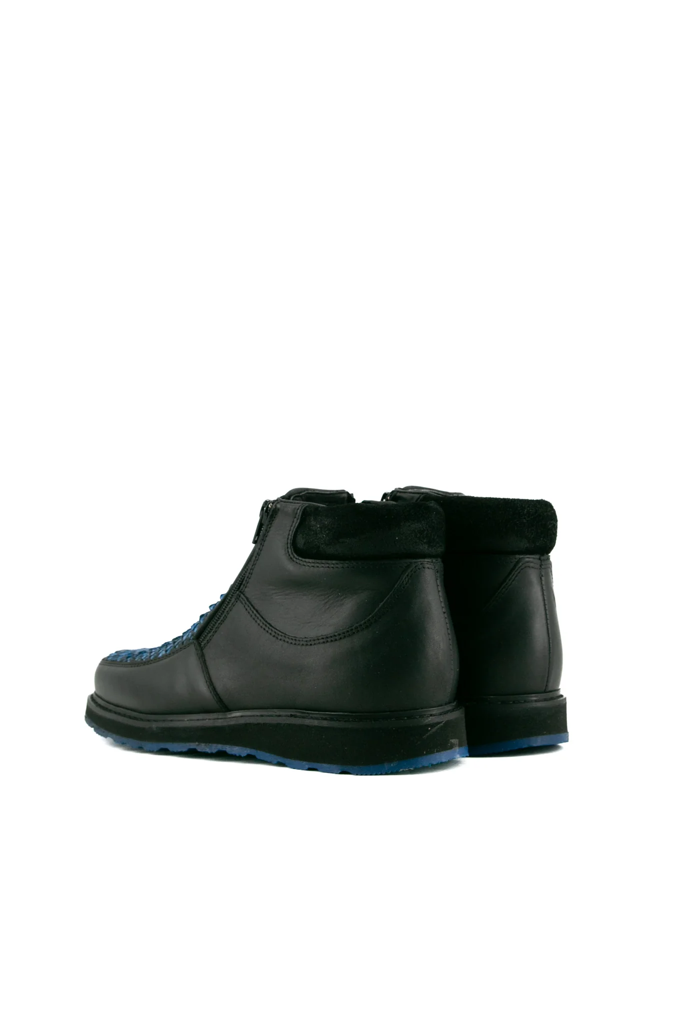 Exotic Python Blue Bottom Botines Artesanales - Image 3