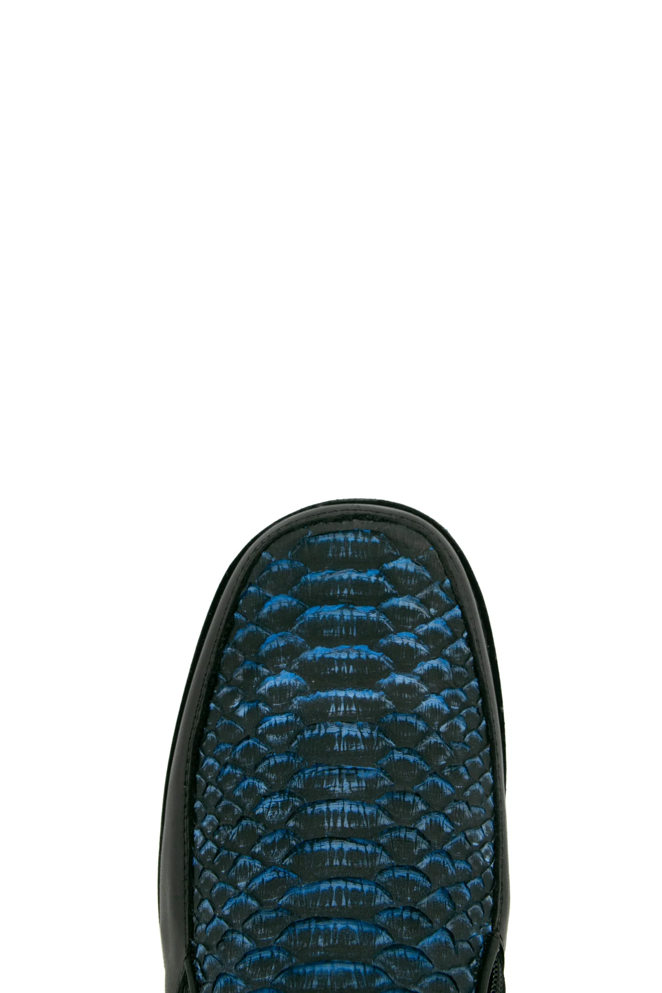 Exotic Python Blue Bottom Botines Artesanales - Image 6