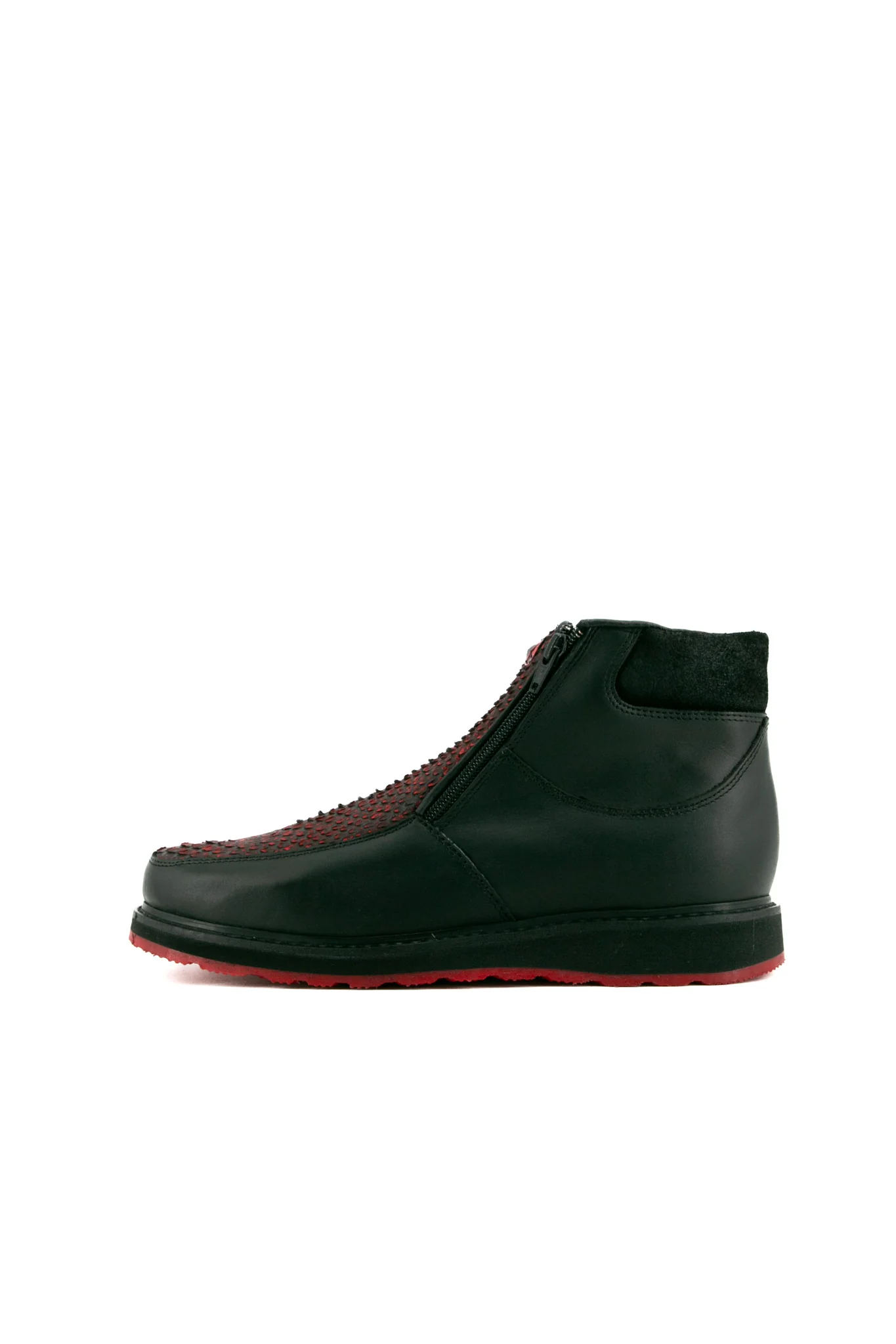 Exotic Python Red Bottom Botines Artesanales - Image 2