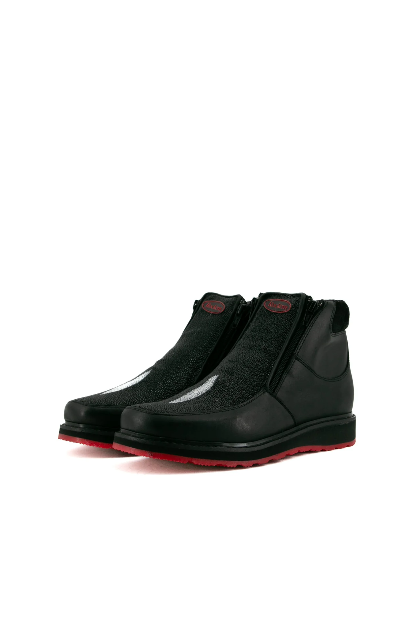 Exotic Stingray Red Bottom Botines Artesenales - Image 3