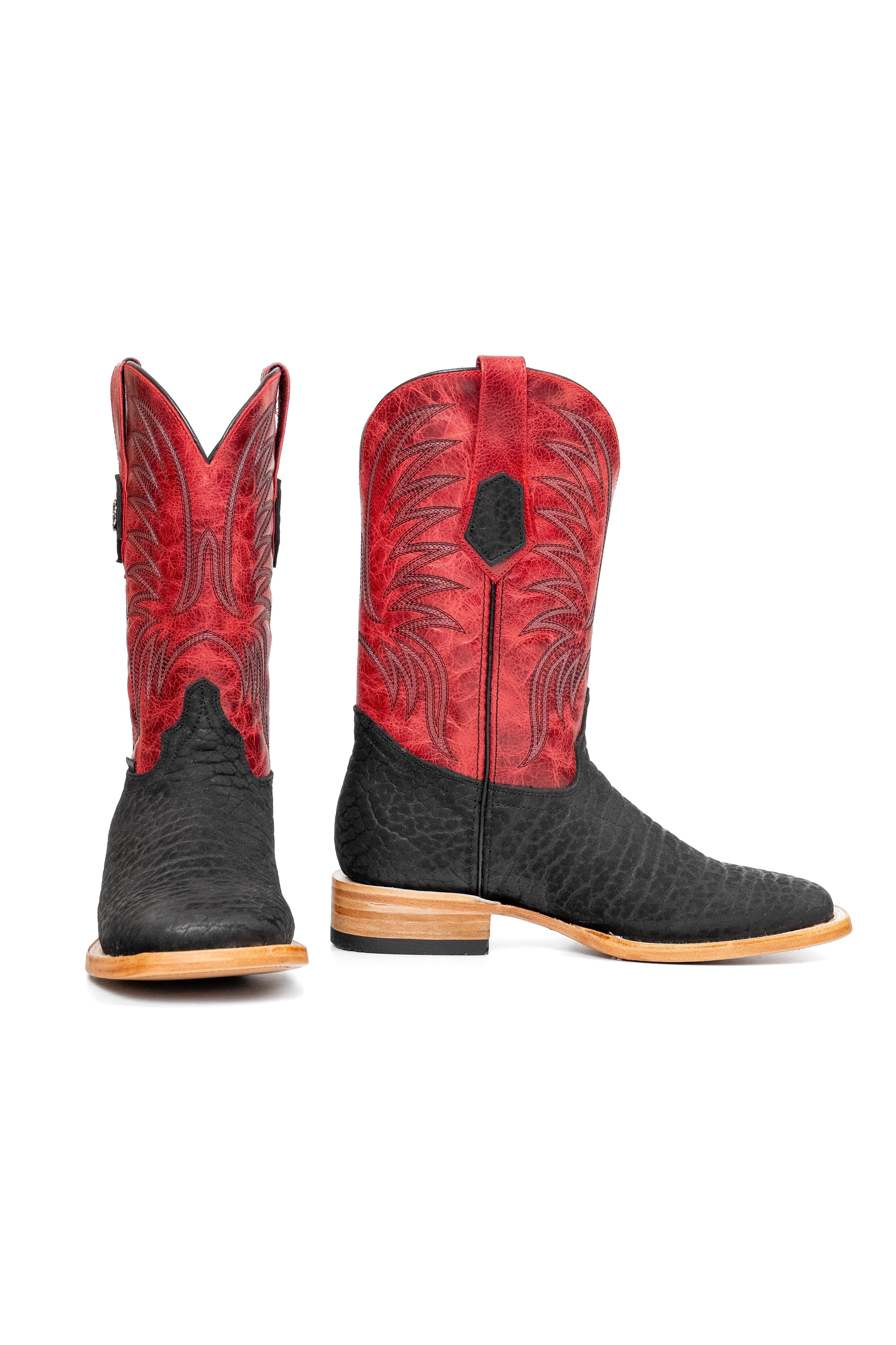 Felix Bull Shoulder Square Toe Cowboy Boot - Image 4