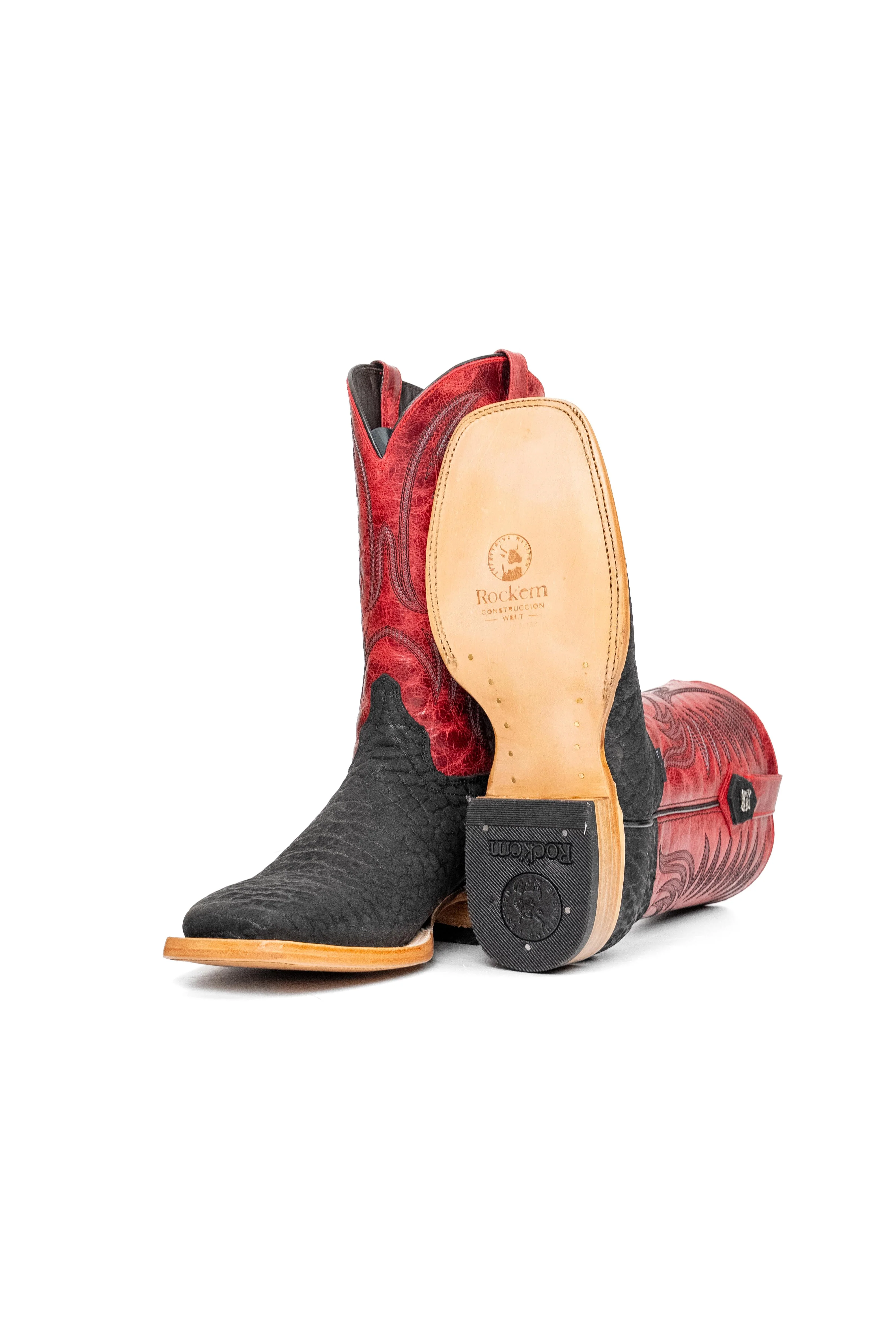 Felix Bull Shoulder Square Toe Cowboy Boot - Image 5