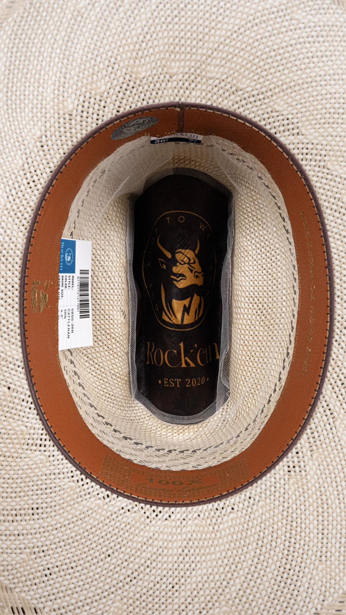 Felix Cattleman 100x Straw Hat - Image 5