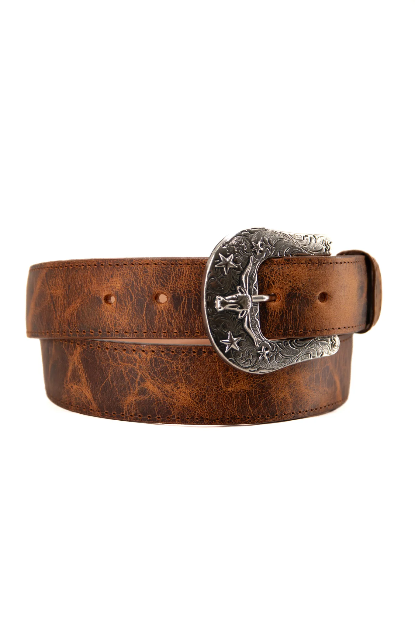 Rock'em Heritage Longhorn Cowboy Belt - Image 10