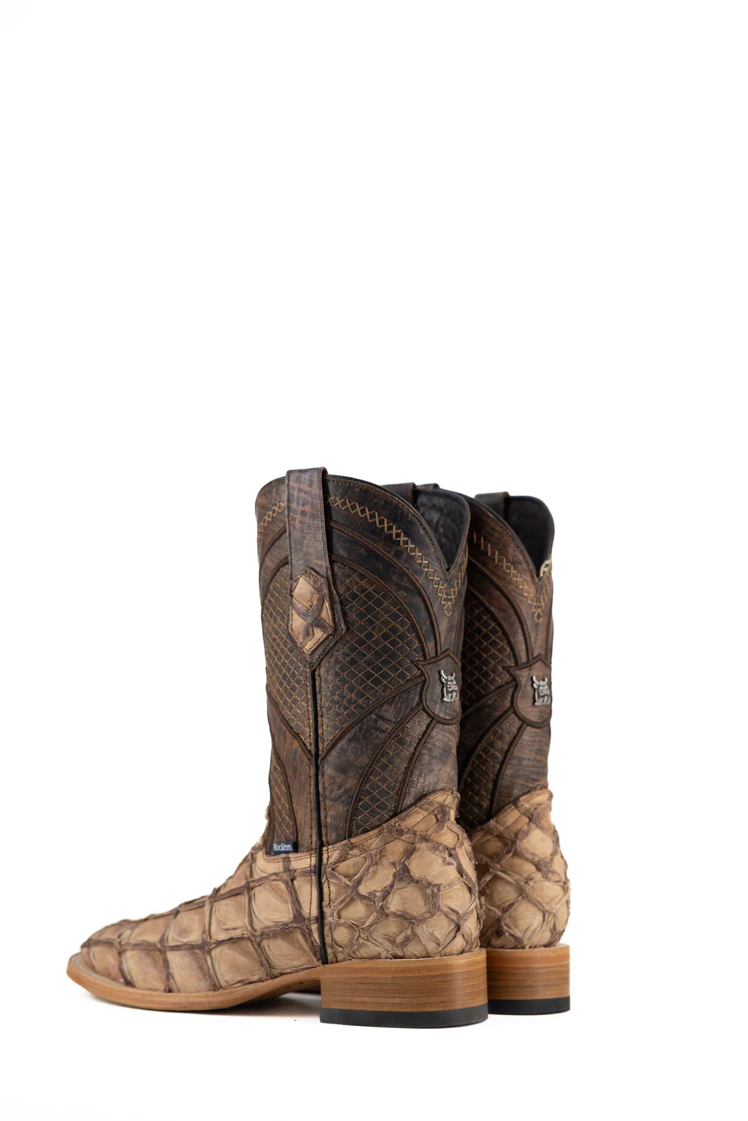 Jones Pirarucu Exotic Square Toe Cowboy Boot - Image 20