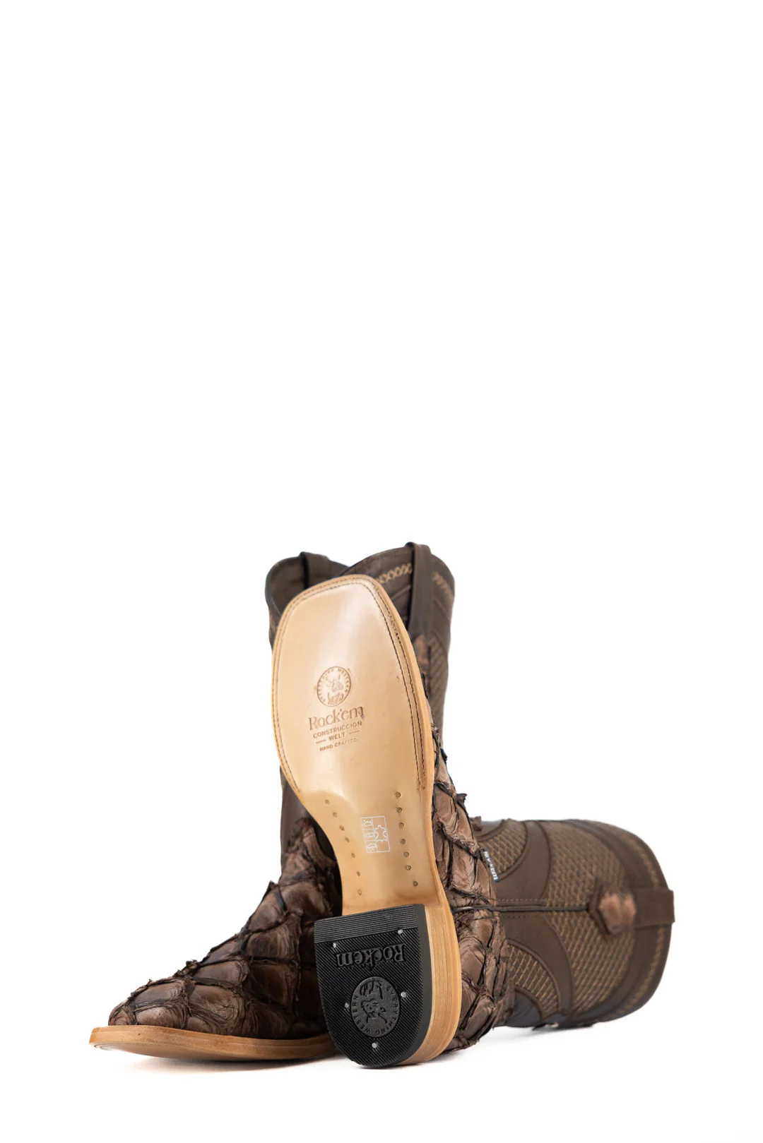 Jones Pirarucu Exotic Square Toe Cowboy Boot - Image 26