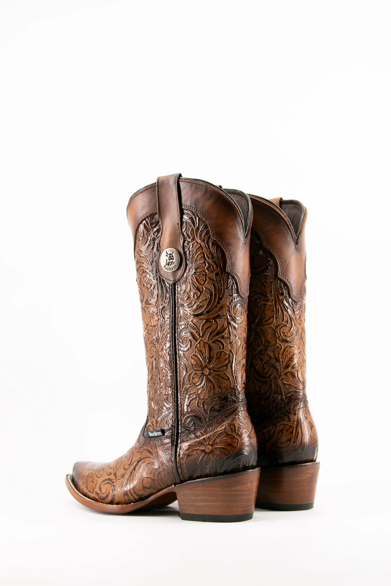 652 Mila Flor De Luz Snip Toe Cowgirl Boot - Image 8