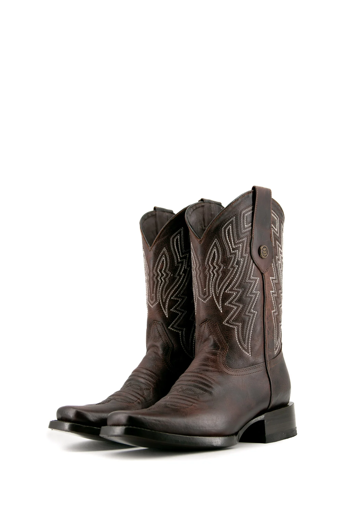 Falcon Rust Rodeo Toe Cowboy Boot - Image 11