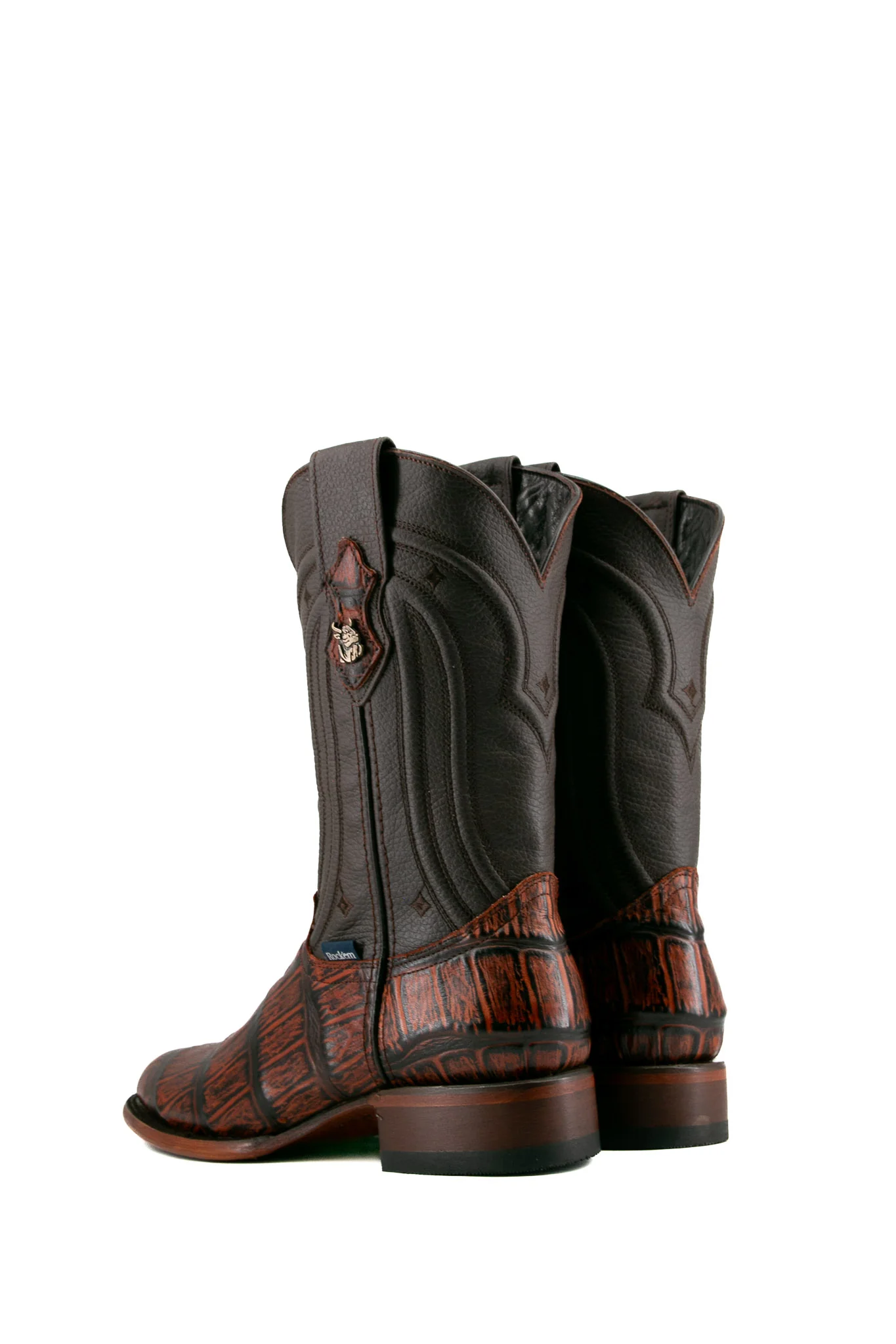 Gator Round Toe Cowboy Boot - Image 3