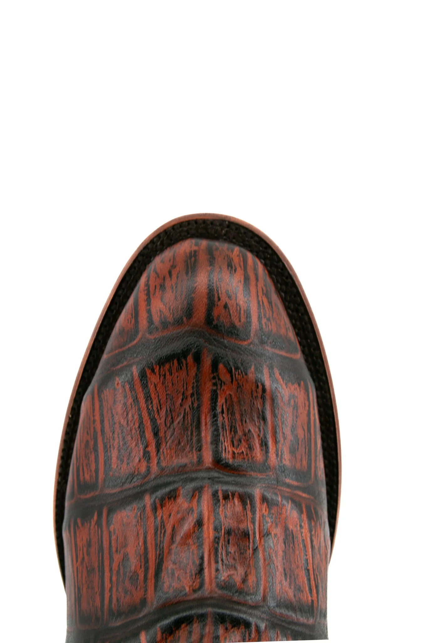 Gator Round Toe Cowboy Boot - Image 5