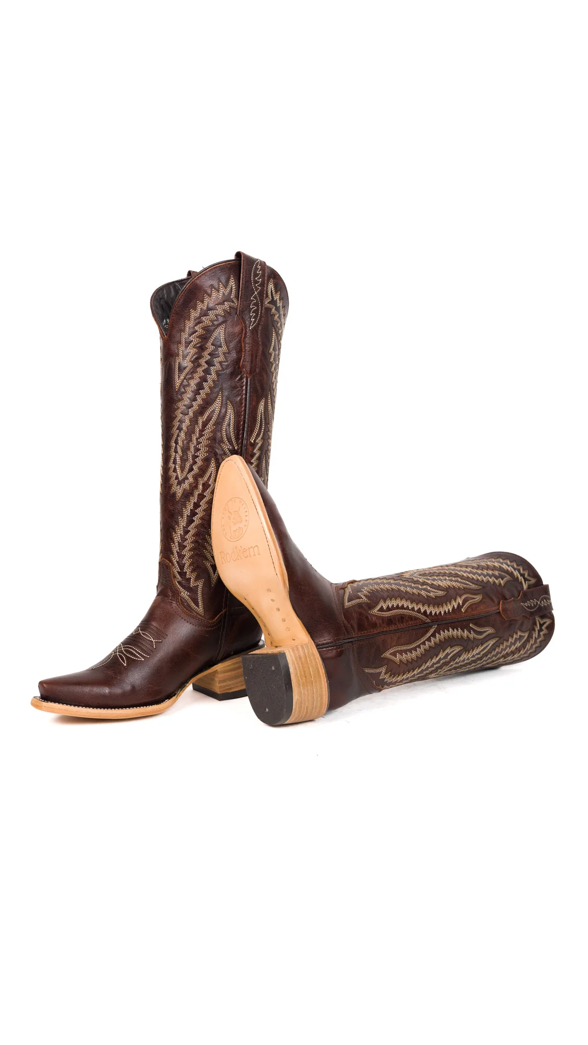 Genesis Tall Snip Toe Cowgirl Boot - Image 3