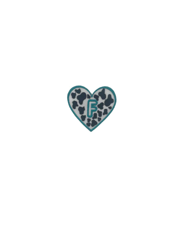Heart Shape Print Letter Hat Patch - Image 10