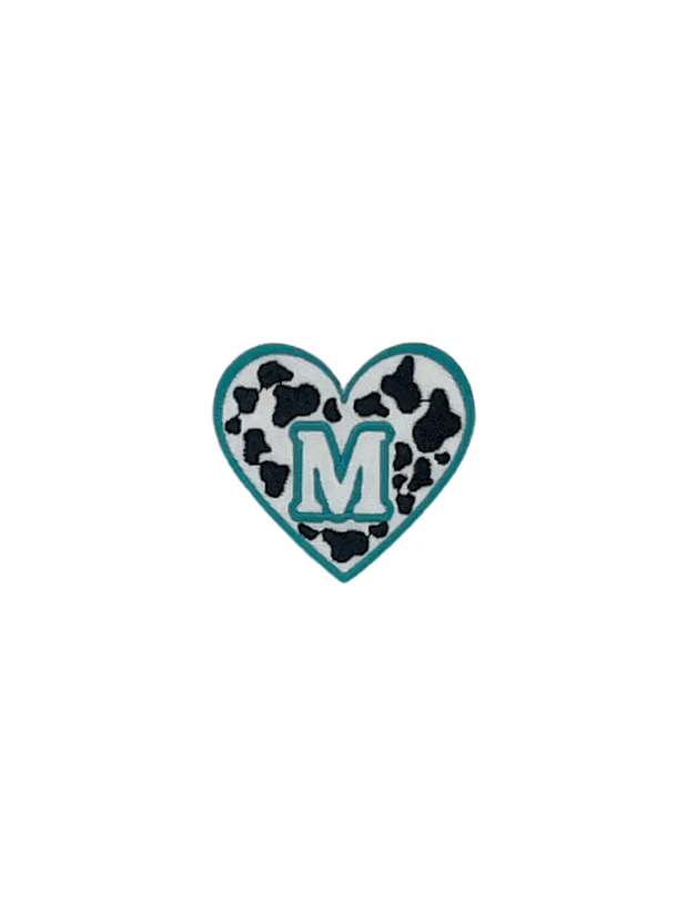 Heart Shape Print Letter Hat Patch - Image 12