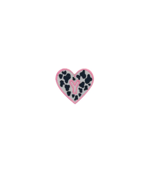 Heart Shape Print Letter Hat Patch - Image 19