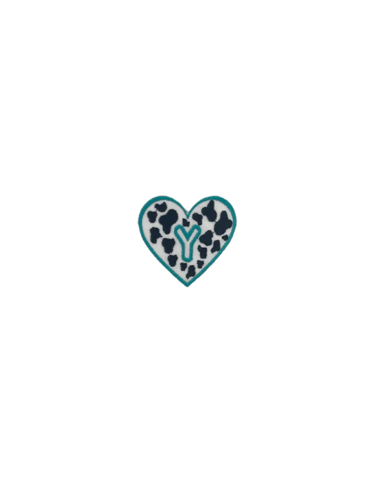 Heart Shape Print Letter Hat Patch - Image 20