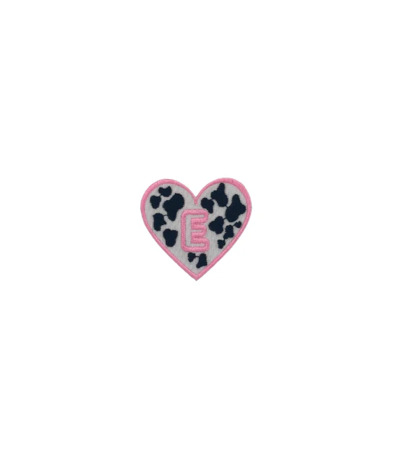 Heart Shape Print Letter Hat Patch - Image 4
