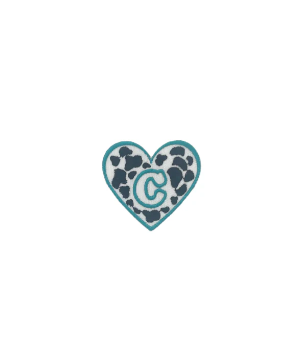 Heart Shape Print Letter Hat Patch - Image 7