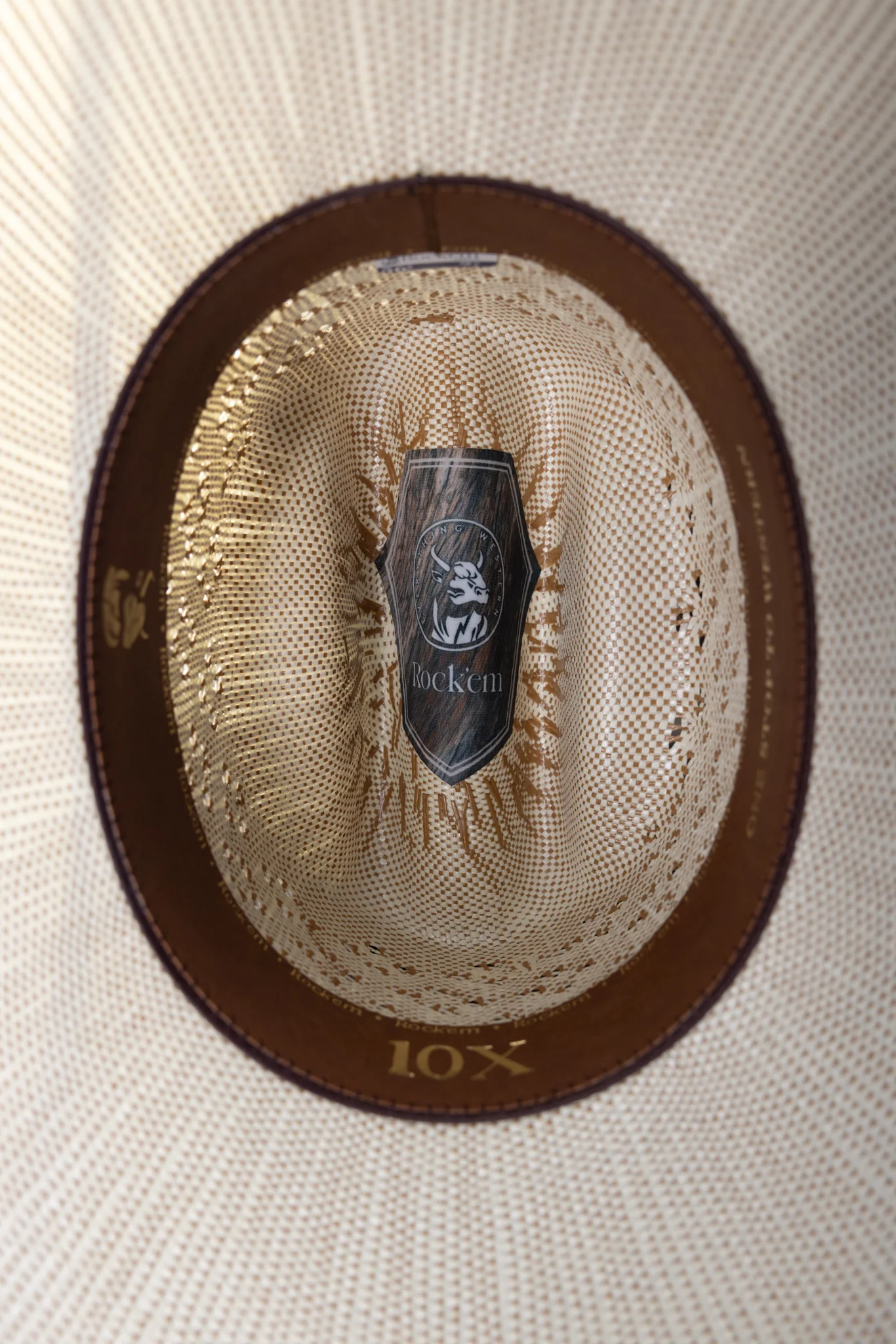 Weston 10X Cattleman Straw Hat - Image 6