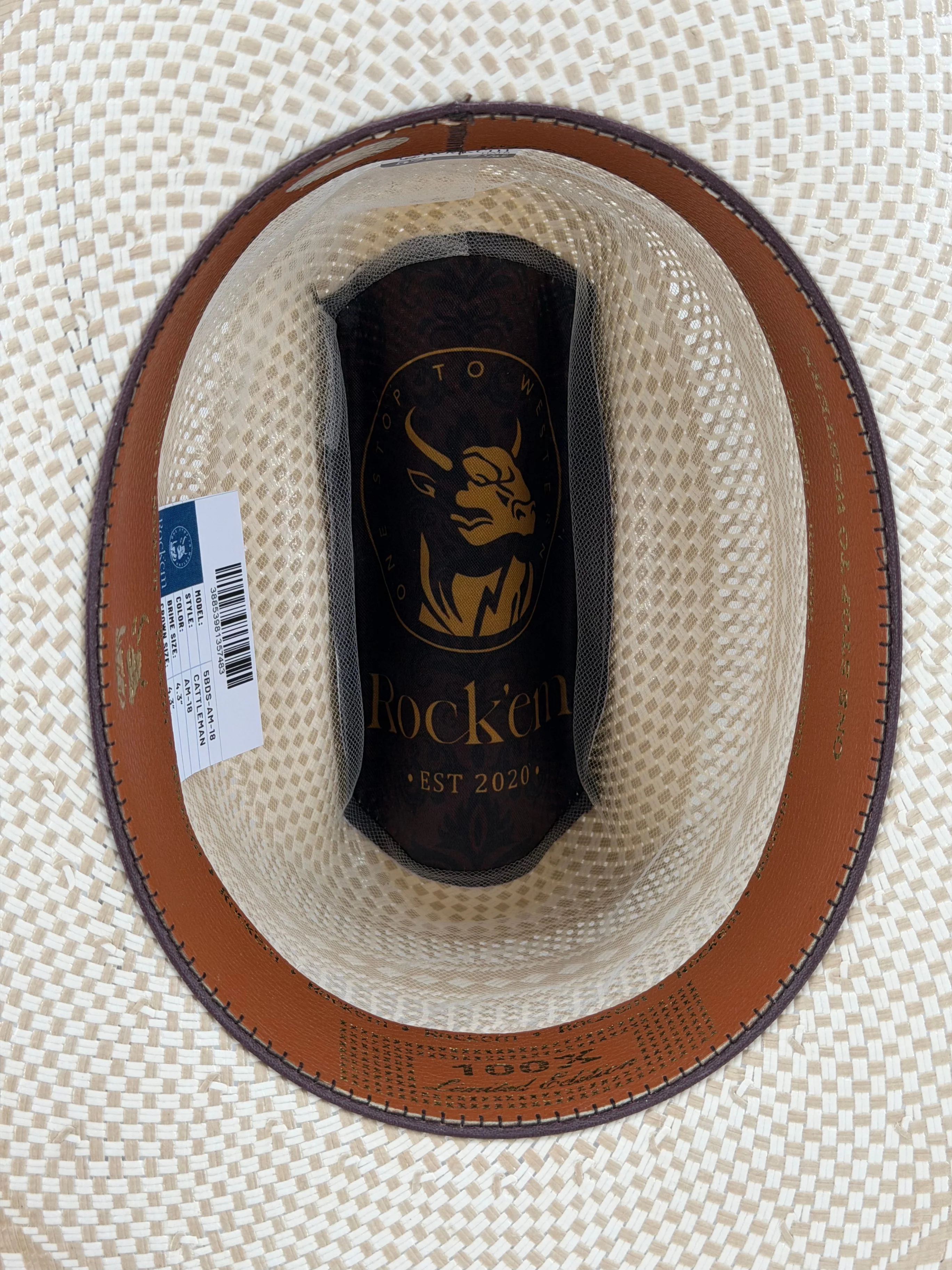 Holden Cattleman 100X Straw Hat - Image 4