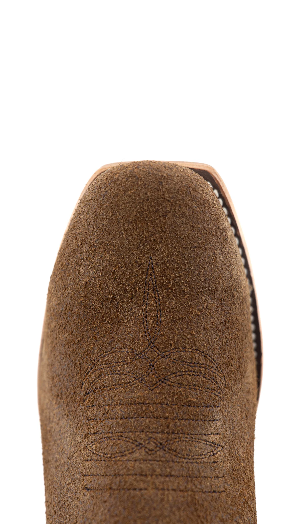 Horse Power Justin Suede Cutter Toe Cowboy Boot - Image 5