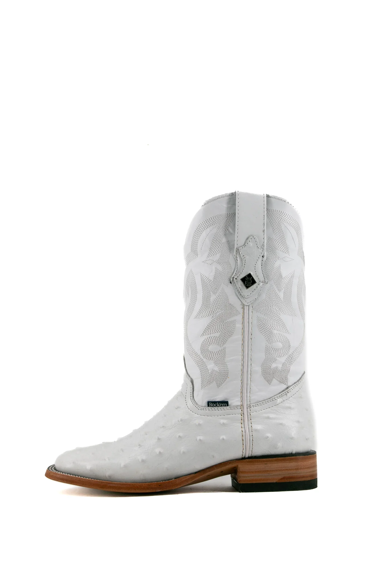 Ostrich Ranch Square Toe Cowboy Boot - Image 27